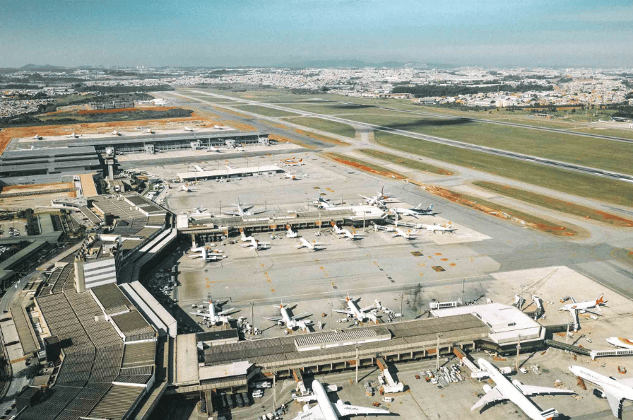 Traslado de helicóptero para o Aeroporto de Guarulhos SP